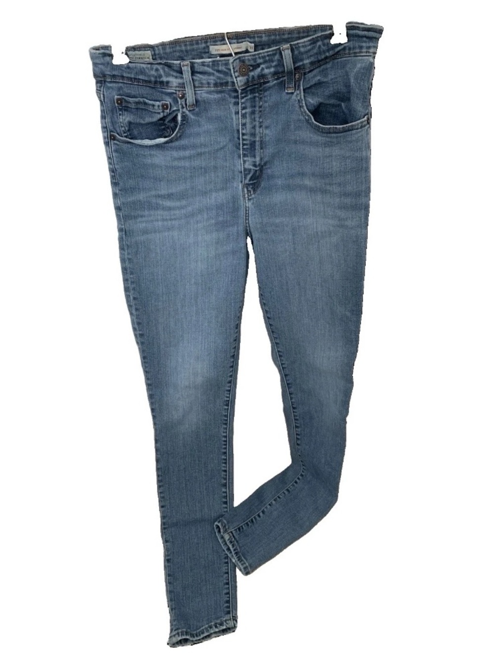 Levis Premium BIG E 721 High Rise Skinny Cotton Stretch 31" x 28" Women's Jeans